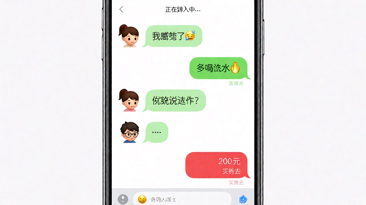 你以为他是直男没诚意，结果人家直接转账，反转让人哭笑不得。