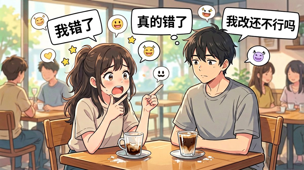 对象生气时：道歉速度决定生存概率