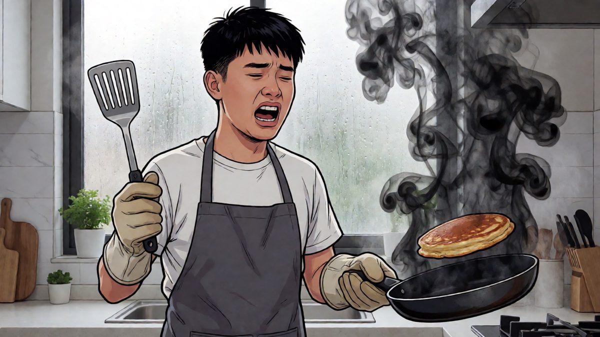 煎饼变焦炭