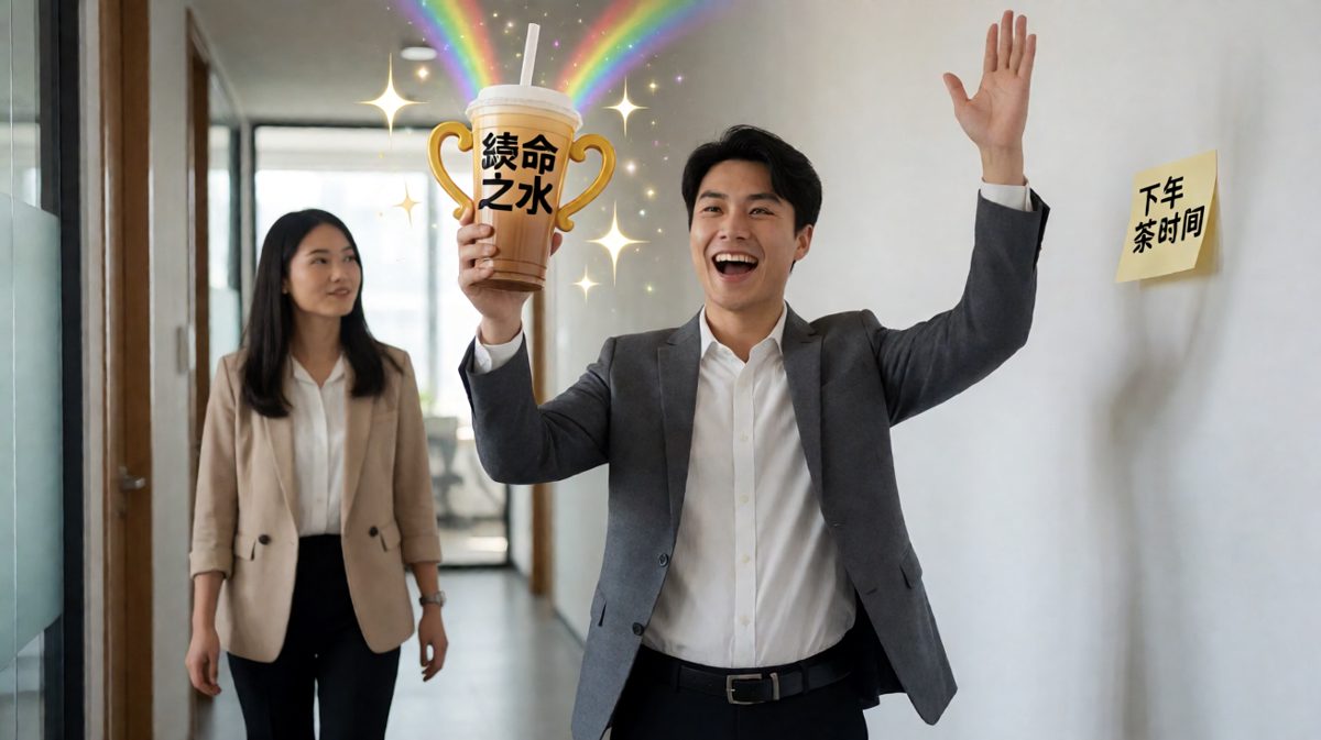 工作可以不做，奶茶必须到手