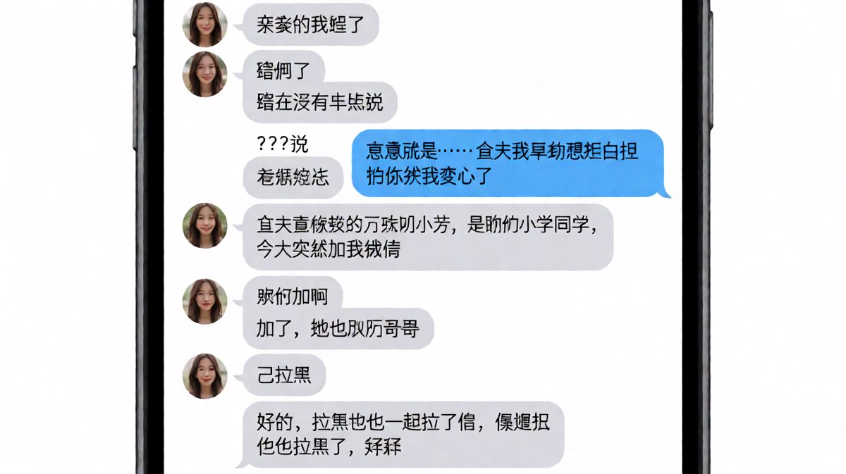坦白局变分手局，但最后谁拉黑谁很难说