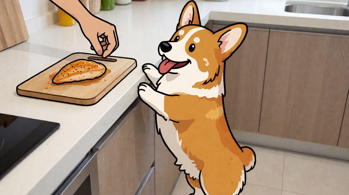 狗：我只是在检查食物有没有毒