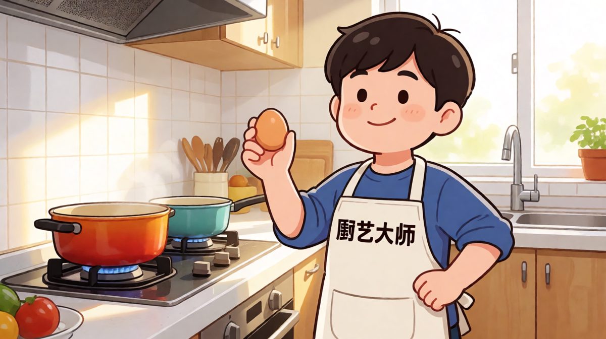第一天学做饭，我宣布自己是厨房之神！