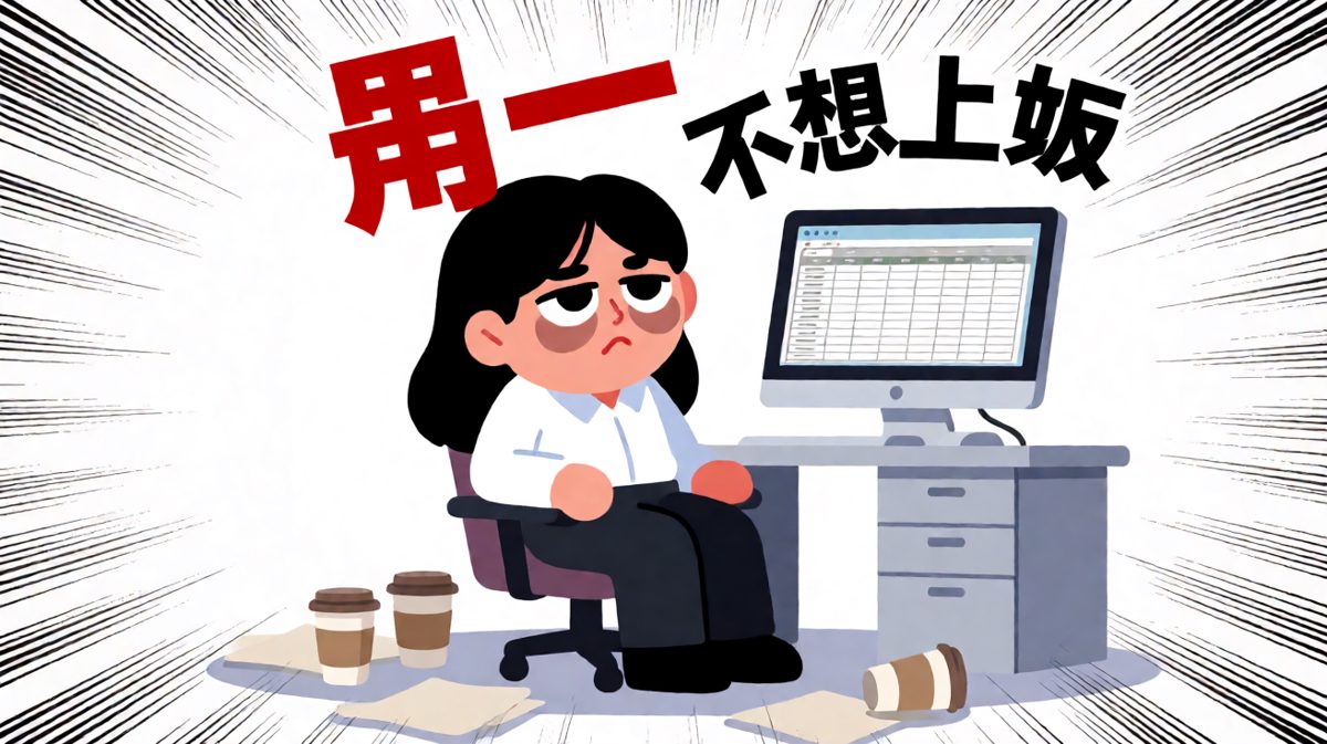 周一早会前的灵魂出窍现场