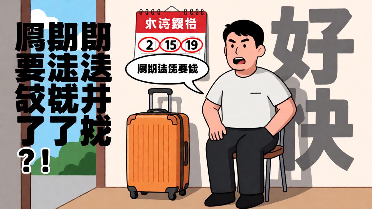 假期比工资消失得还快