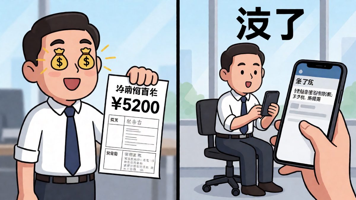 工资到手三秒钟的幻觉