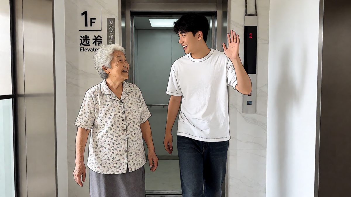 边聊边走，气氛火热