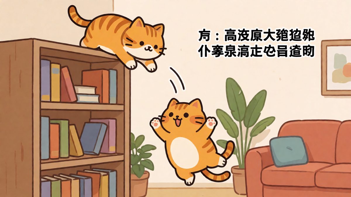 本喵明明算好了高度的……才怪！