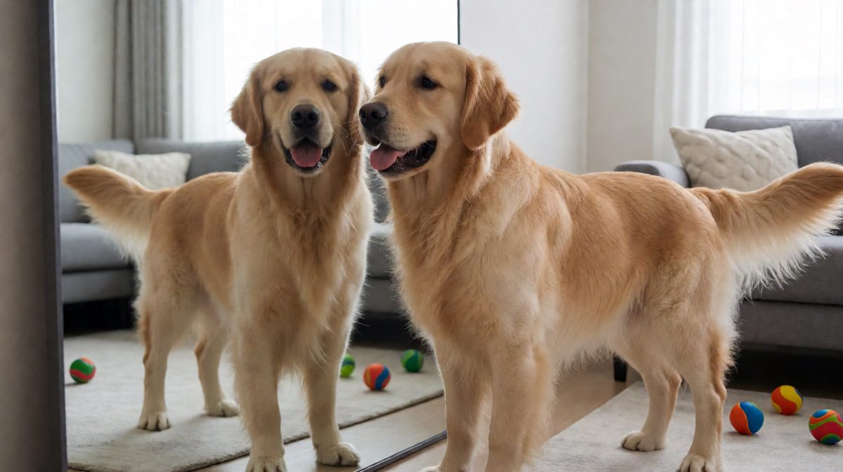 狗狗：家里什么时候多了个家伙？！