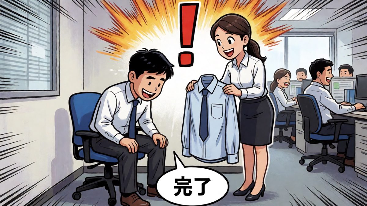 主角终于发现自己穿反了，瞬间崩溃社死现场。