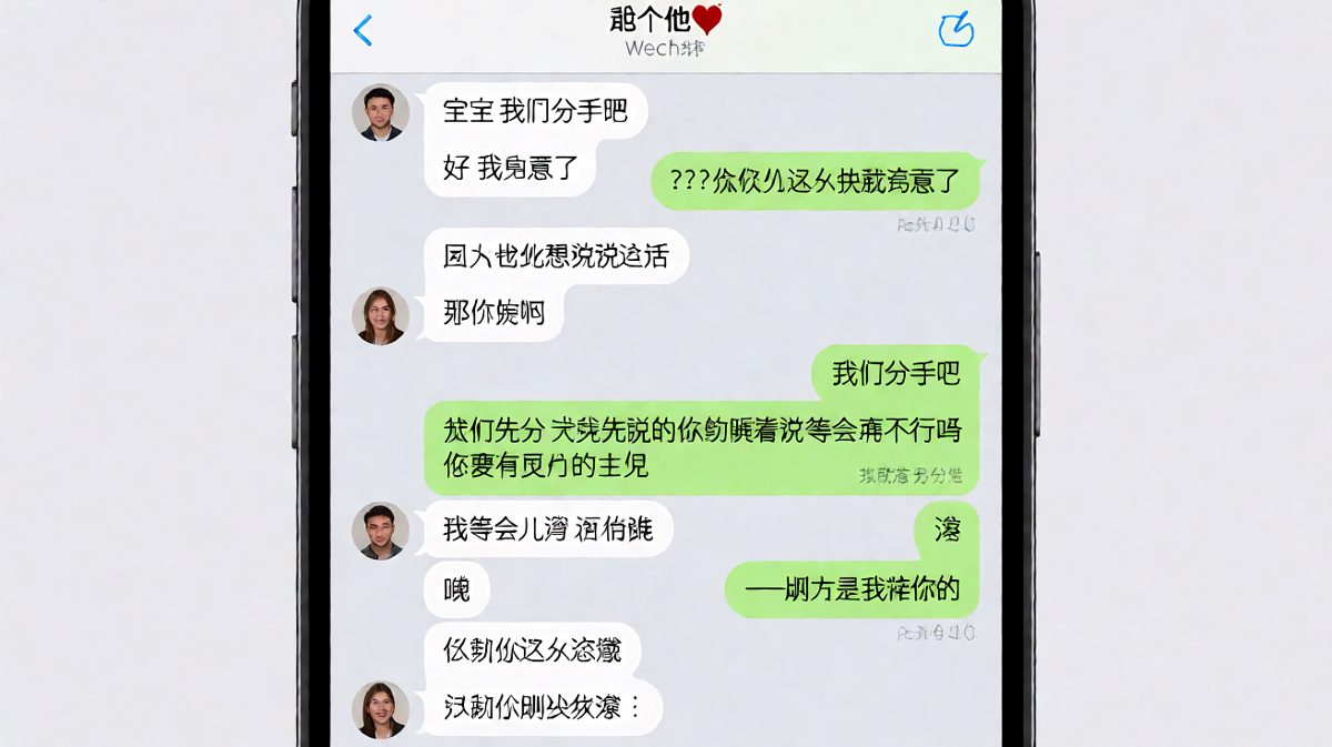 男生用分手试探女生，结果女生真的同意了，男生慌了反过来被女生气到。