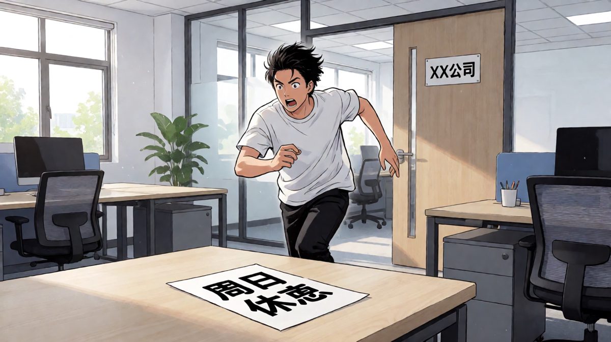 冲进公司发现今天是周日
