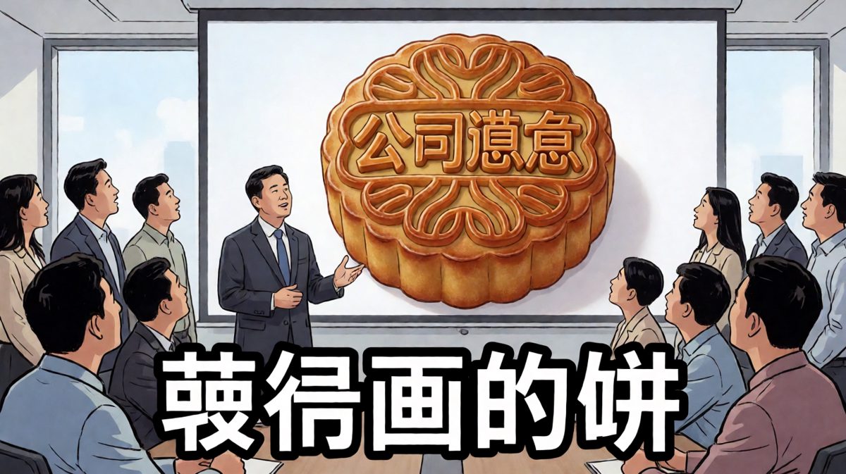 领导画的饼，又大又圆，就是吃不饱