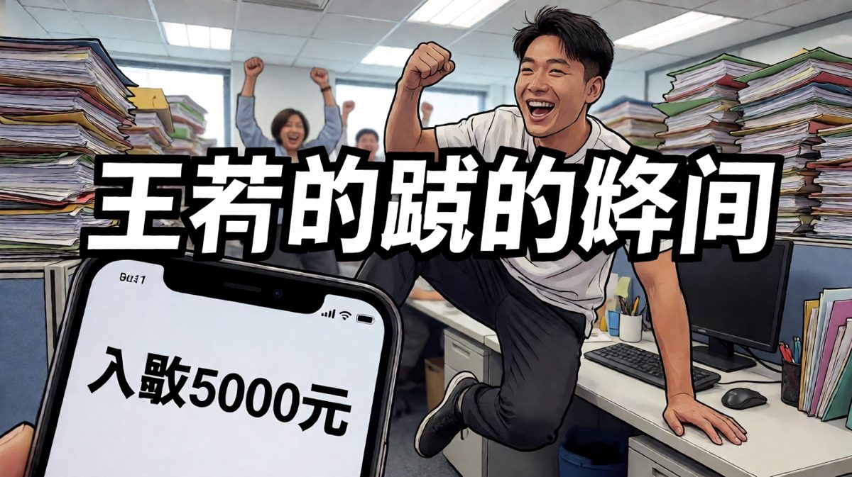 工资到账一瞬间，我才是这办公室的王者
