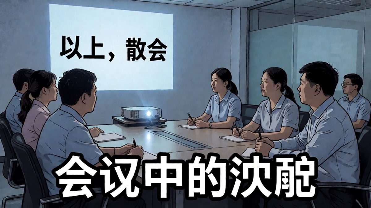 长会后，大家面面相觑，都装作听懂了的样子