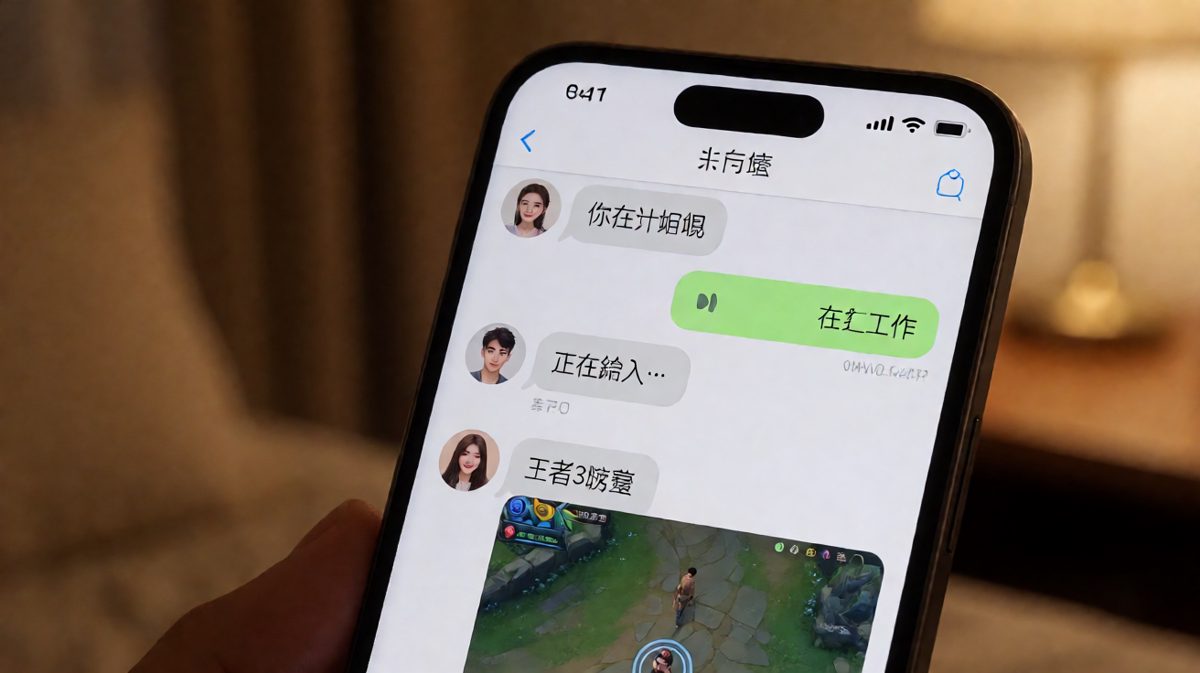 男生说在忙工作，结果战绩暴露了