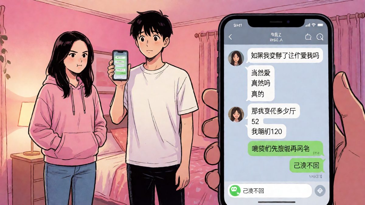 女生测试忠诚度，结果男生把自己也拉下水——求生欲为零