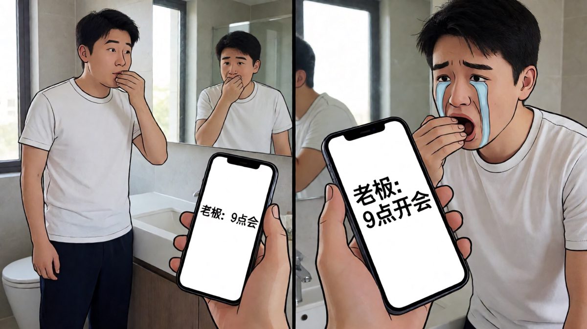 现实的暴击从不给人缓冲时间