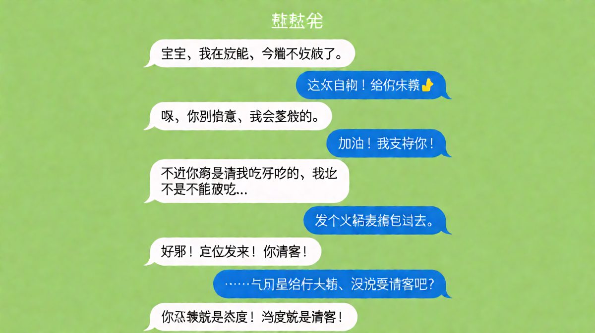 减肥女孩的终极逻辑：点赞=请客，这波逻辑你服吗