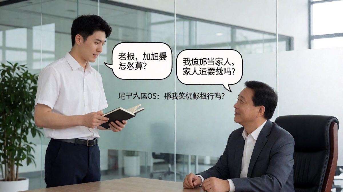 老板说把我当家人，结果家人是免费劳动力