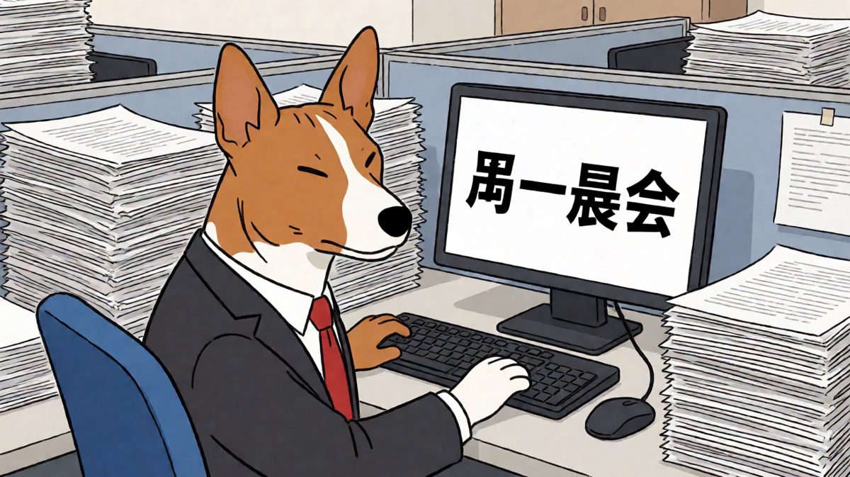 周一早会的我：魂已出窍，只剩躯壳在敲键盘