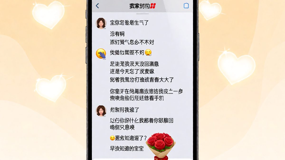 一个「嗯」引发的血案，最后靠颜值挽回。