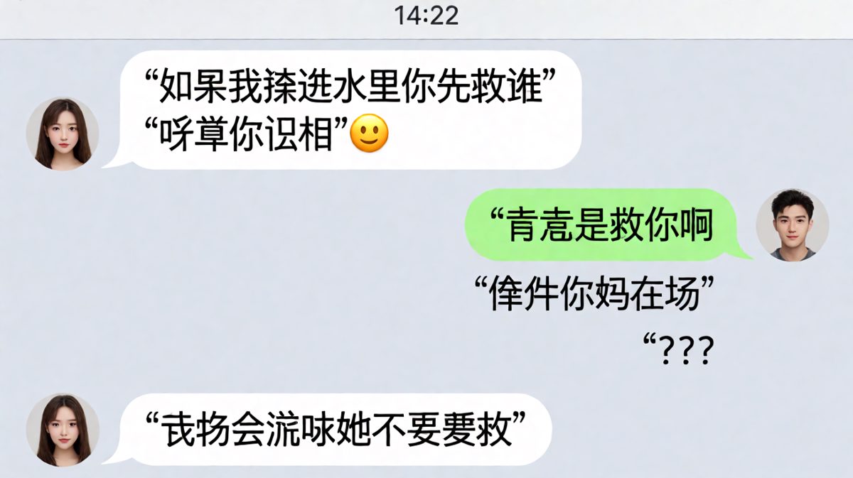 经典送命题被一本正经破解