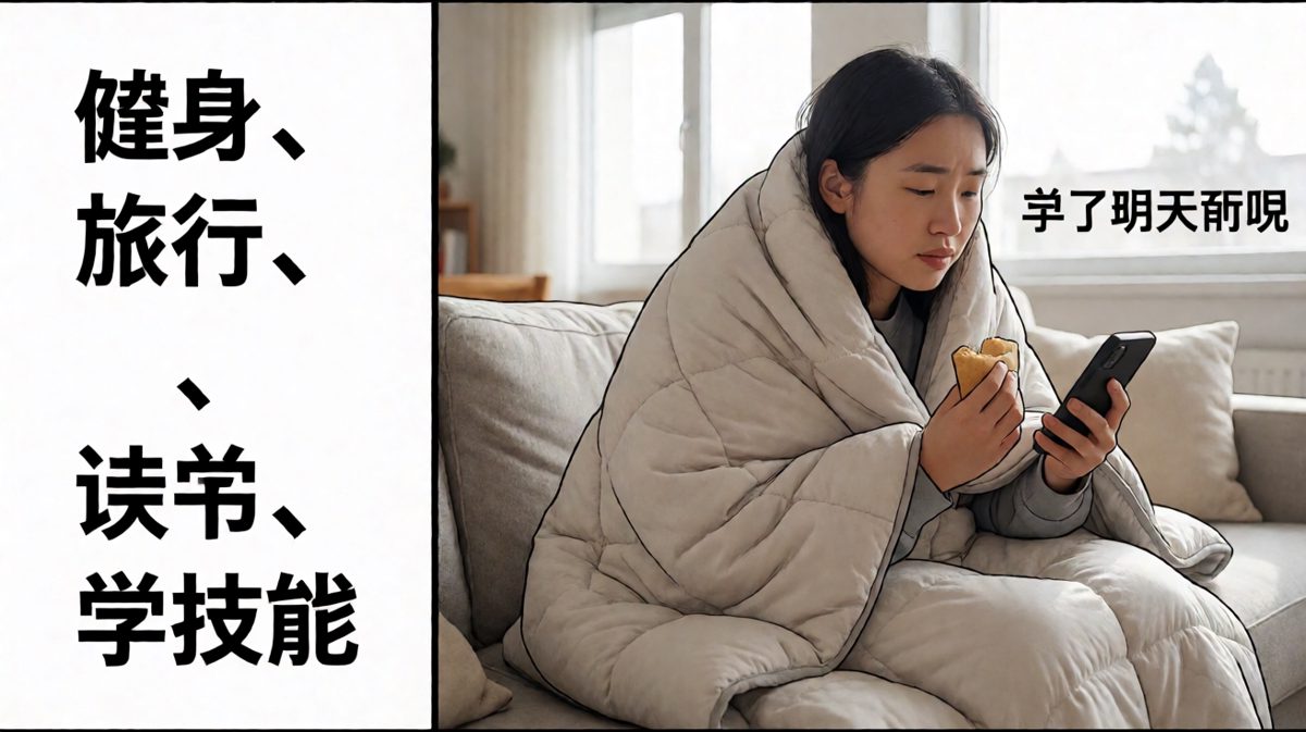 周末计划的终点，永远是沙发和外卖