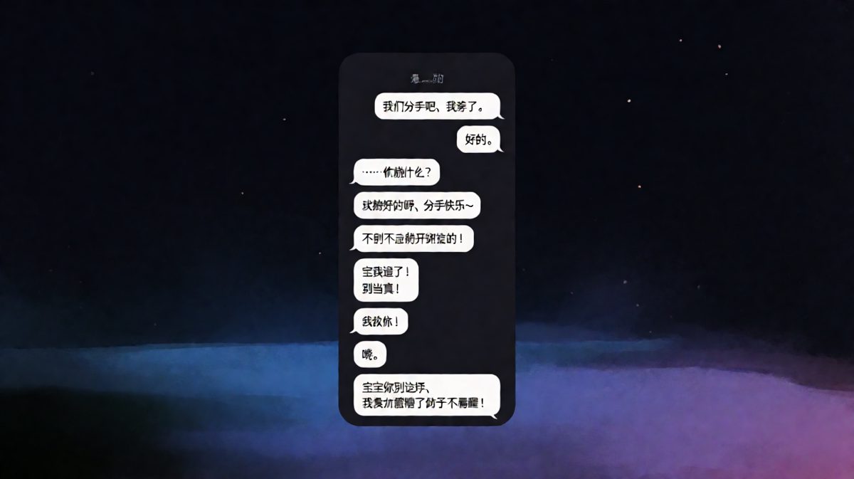 分手吧？好的！男方秒变真香现场