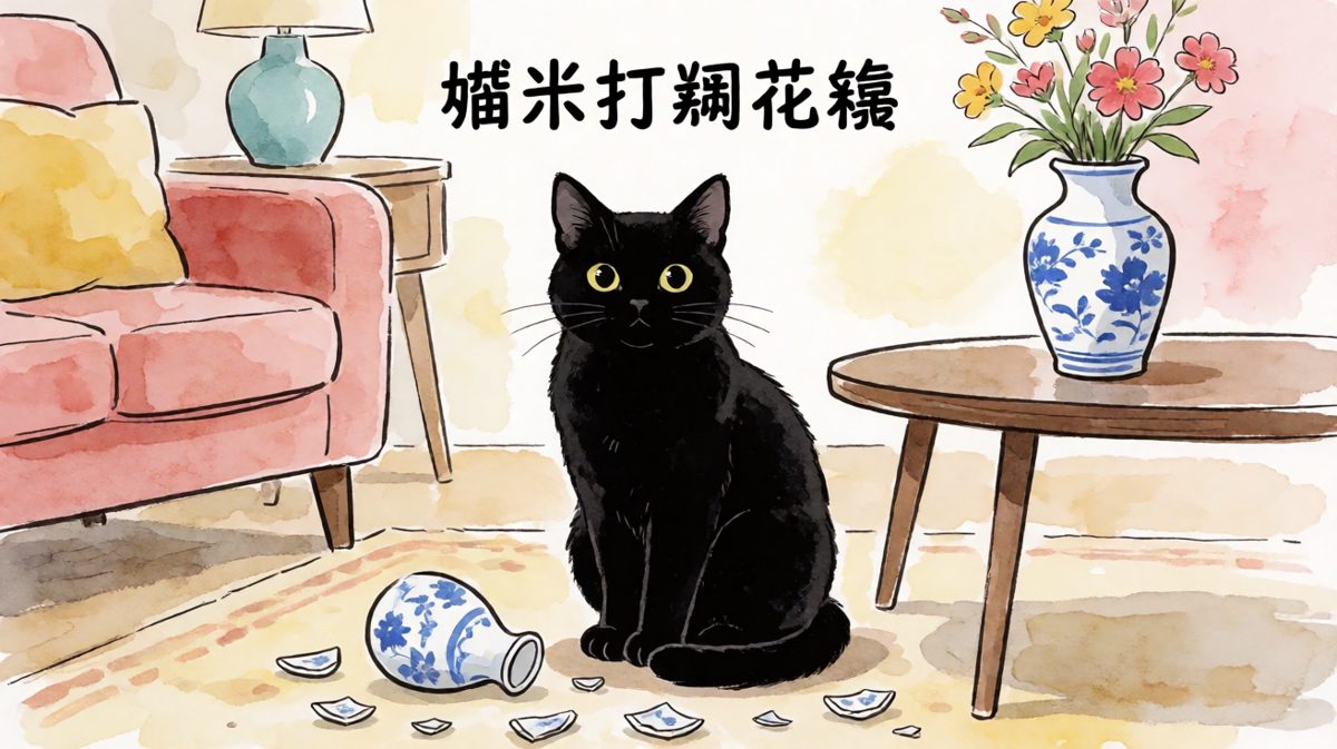 什么花瓶？我没看见，我一直在这里