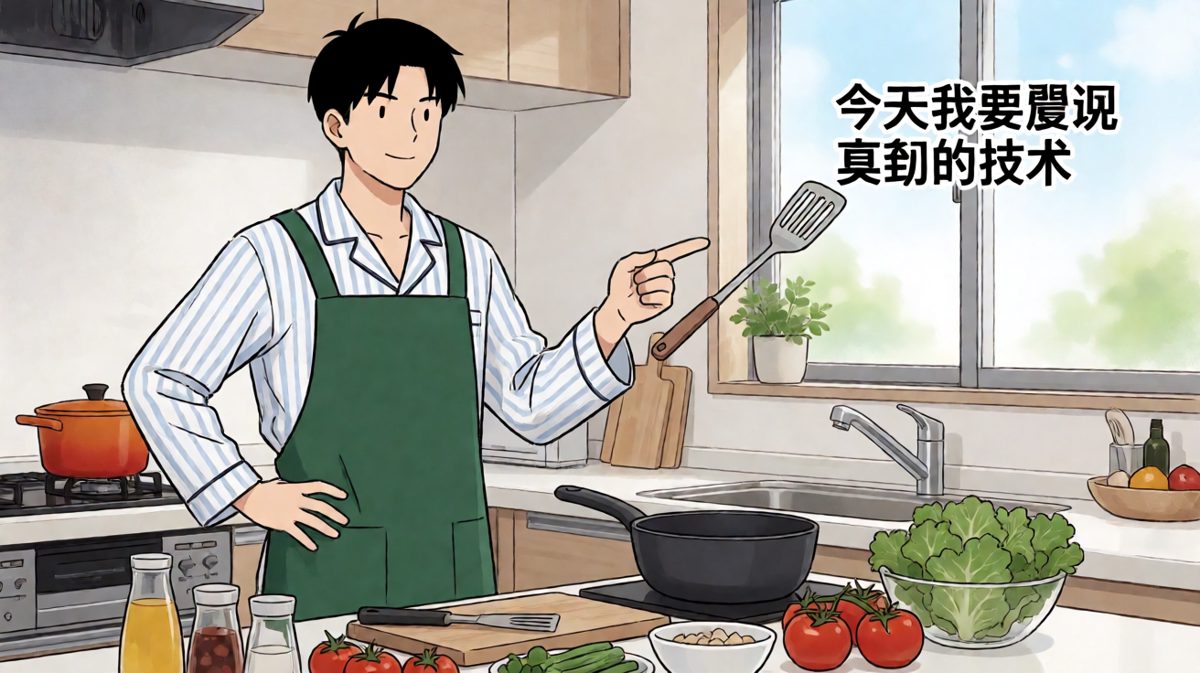 早起雄心壮志，誓要露一手完美早餐