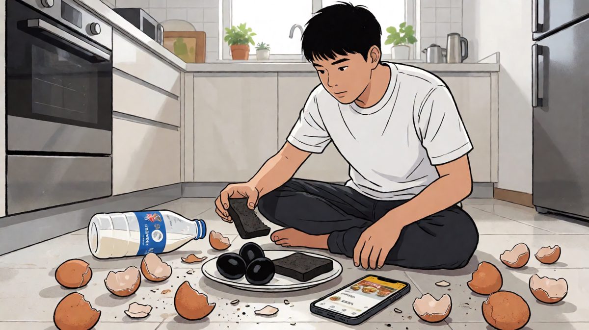 硬着头皮也要吃完……才怪