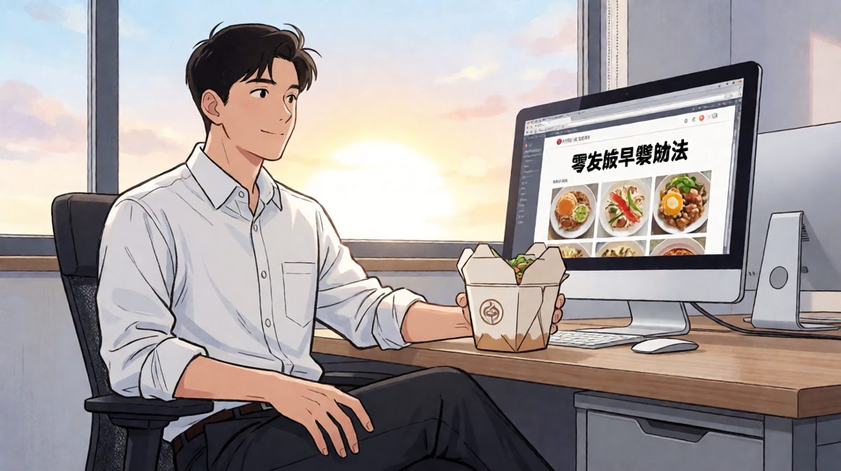 外卖才是我真正的早餐导师