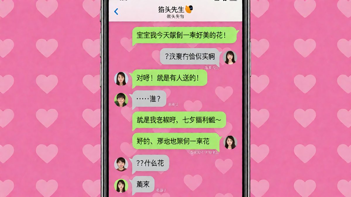对方也收到花了——只不过他送你的是「菊花」，你送他的全是伤害。