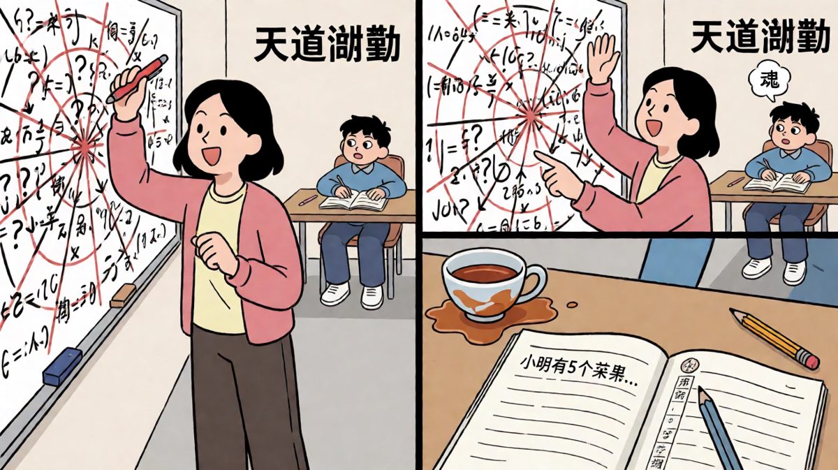 越讲越嗨，孩子已灵魂出窍