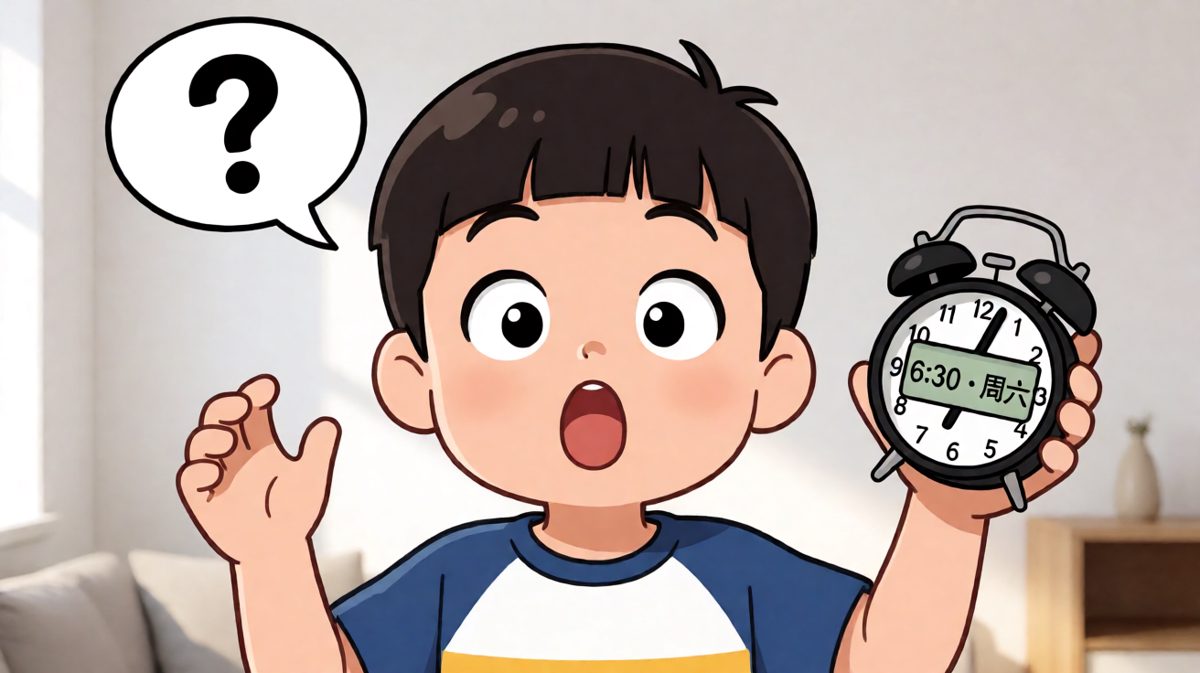 猛然发现今天原来是周六！