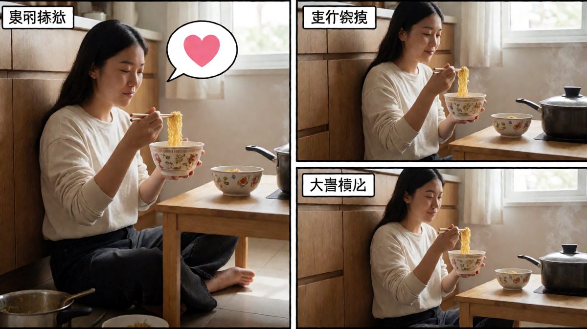 ……泡面也挺好的嘛。