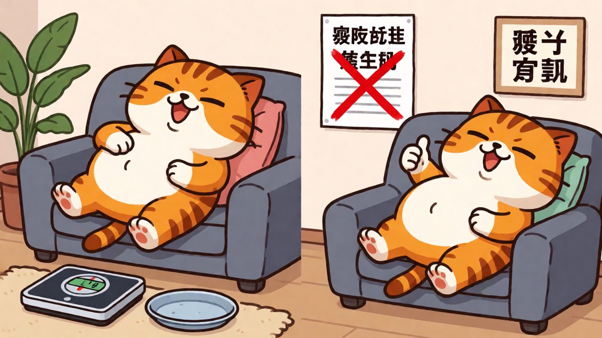 减肥失败但吃得很满足