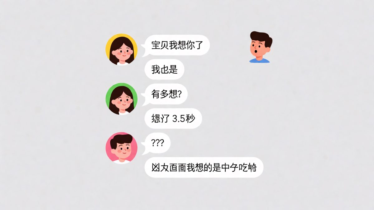 深情表白三秒后直奔主题，吃货女友的逻辑满分