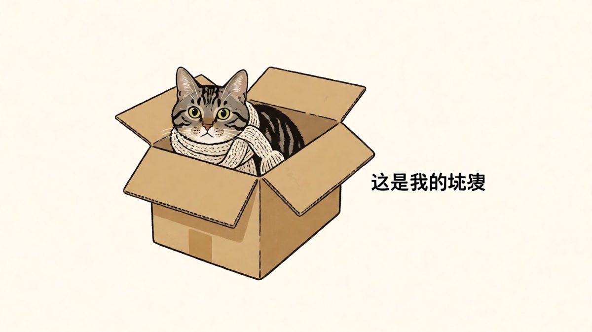 猫：这箱子就是我的江山！