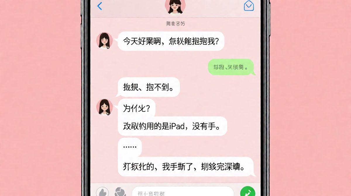 撒娇求抱抱被硬核健身男无情打击，手断是假的，秀肌肉是真的。