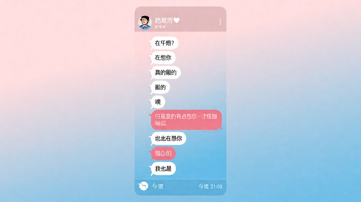 两人互相装狠，结果谁都没认输，可爱极了