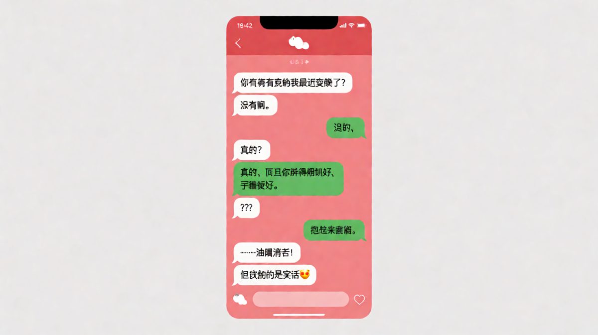 女友问胖没胖，男友教科书级求生应答