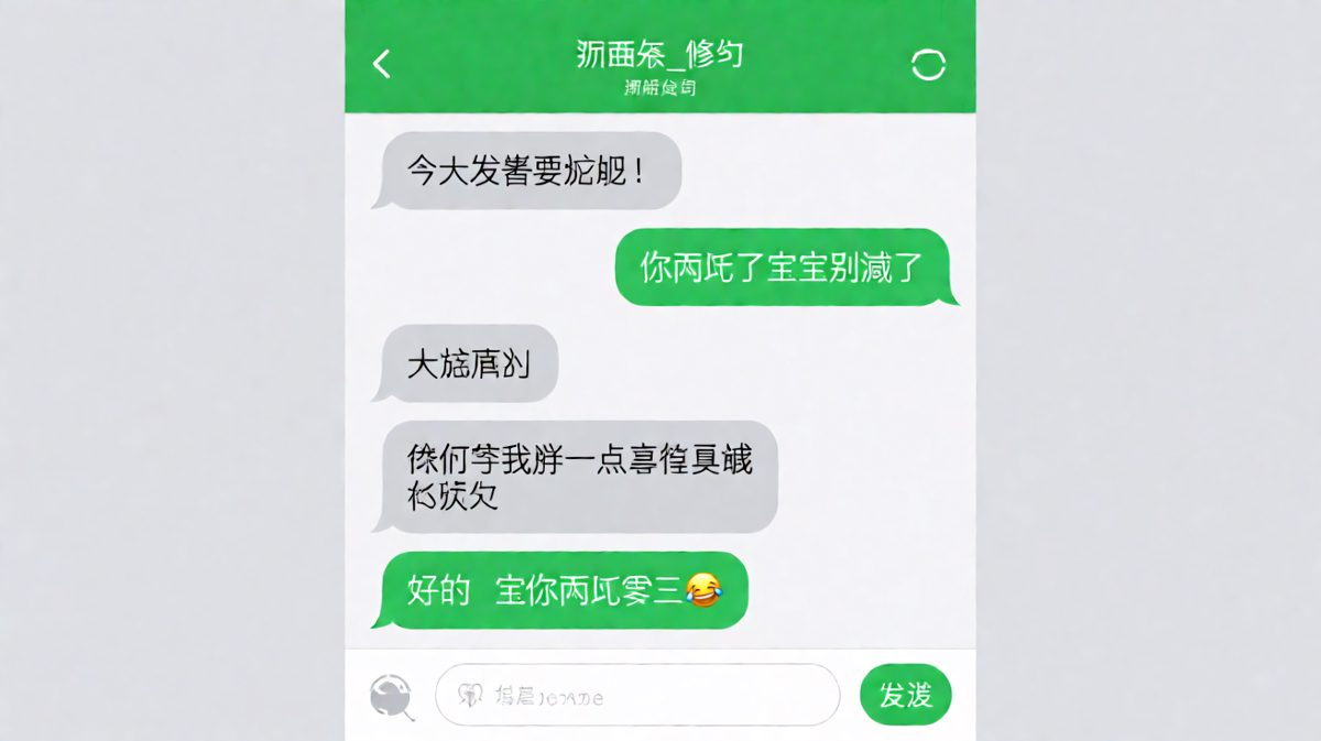 女生让男友夸自己胖一点以显真诚，结果被一句「两吨零三」彻底背刺。