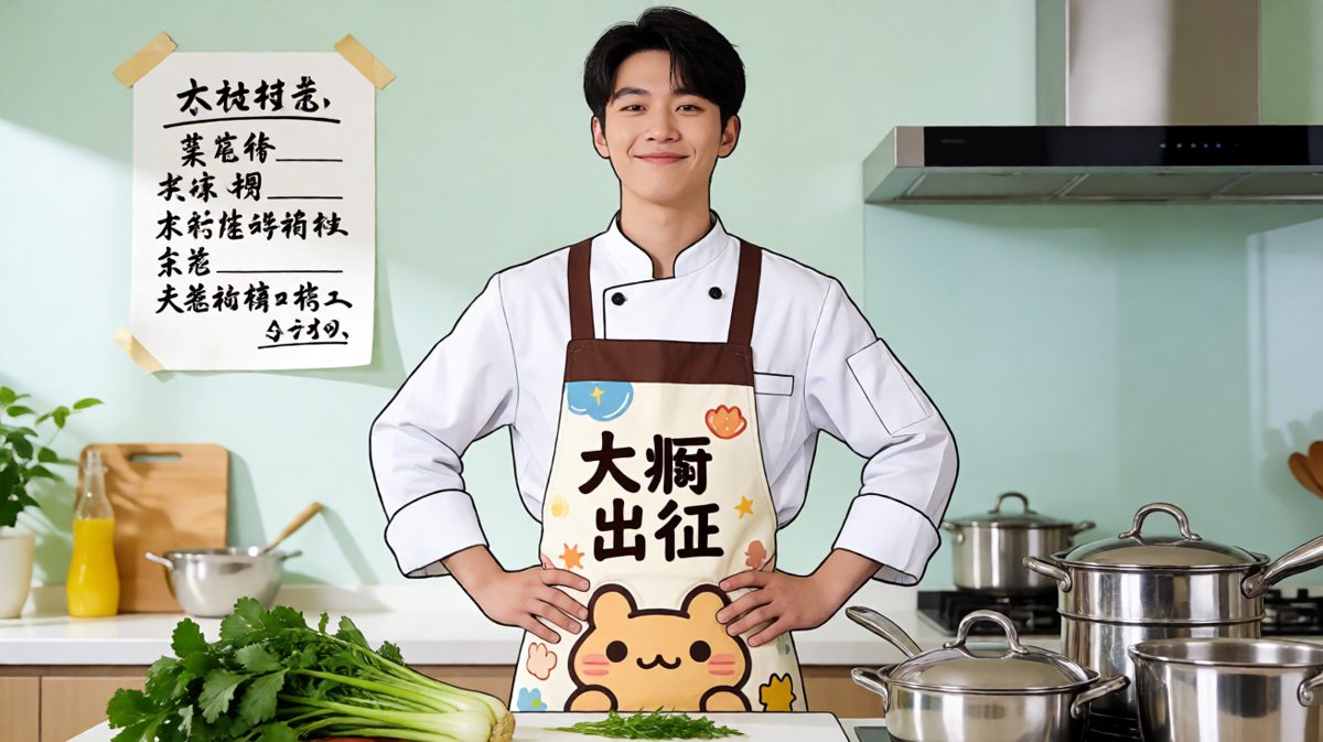 信心爆棚：今天我要露一手！
