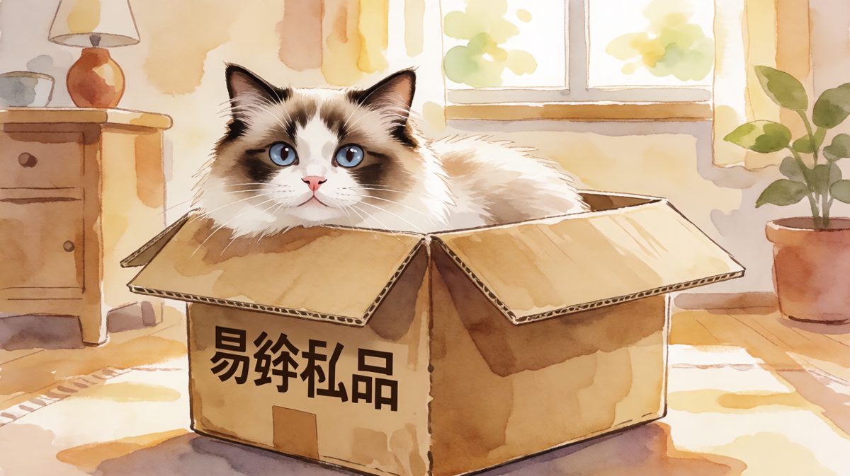 只要我缩得够紧，主人就找不到我