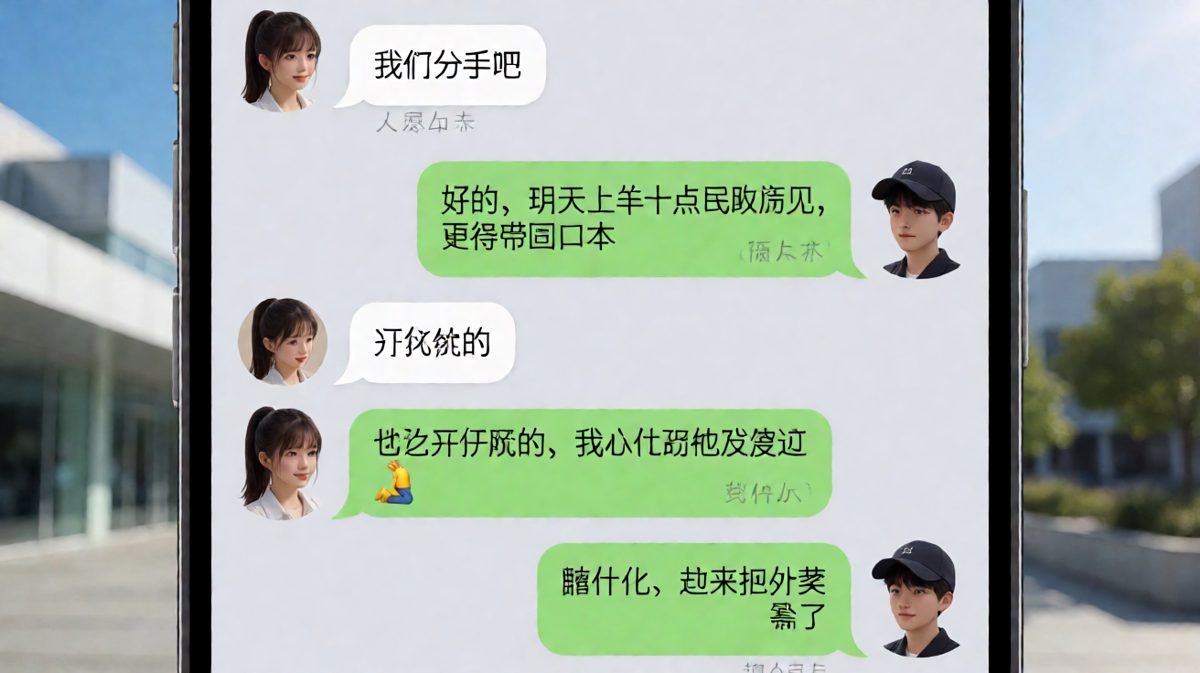 说分手秒变民政局行程的神级反转