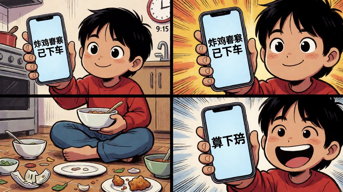 算了，外卖不香吗？