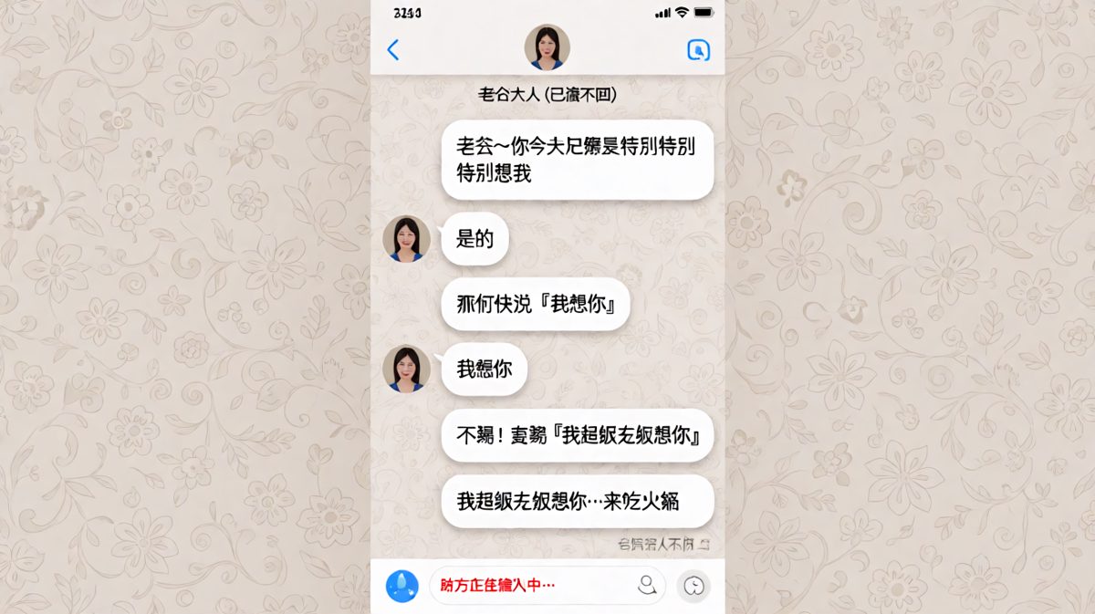 前面九十九个字全是狗粮，最后一个「来吃火锅」直接把浪漫掀翻。