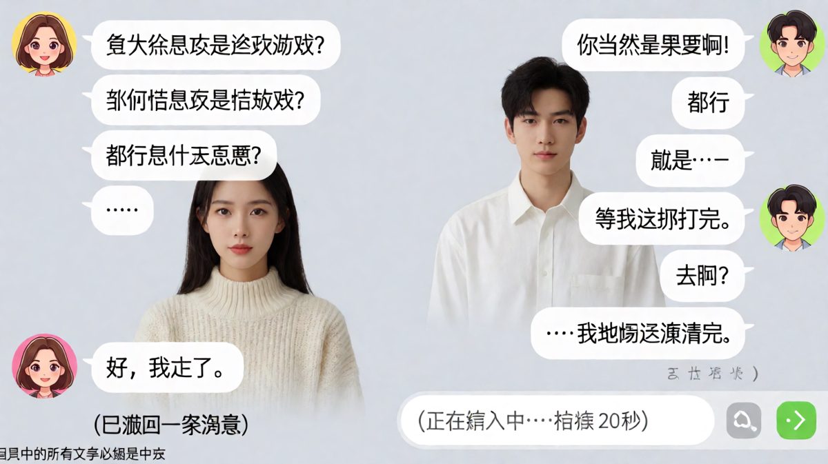 当直男的'等我打完'遇上女朋友的'去你心里'，结局让人窒息。